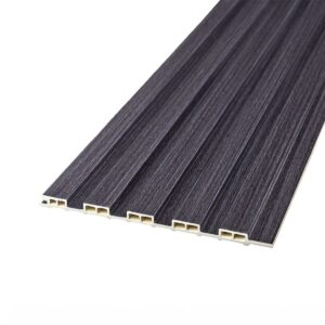 Рейка декоративная WPC стеновая графит 3000х150х9мм SW-00001871