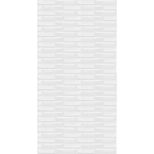 Самоклеющаяся 3D панель белая кладка 3080х700х5мм SW-00001759