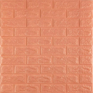 3D панель самоклеющаяся кирпич пудра 700х770х7мм SW-00001800