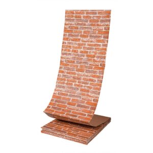 Самоклеющаяся 3D панель под рыжий екатеринослав кирпич 19600х700х3мм SW-00001370