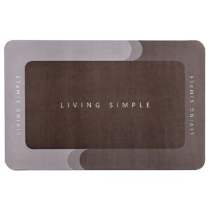 Влагопоглощающий коврик "Living Simple" 38*58CM*3MM (D) SW-00001572