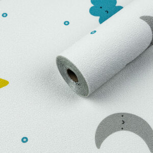 Обои самоклеющиеся луна и звёздочки 2800*500*2мм (D) SW-00001947