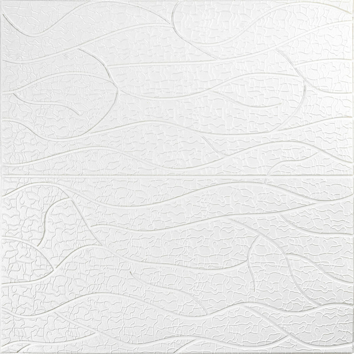Панель 3D WHITE 700*700*6mm (D) SW-00001948