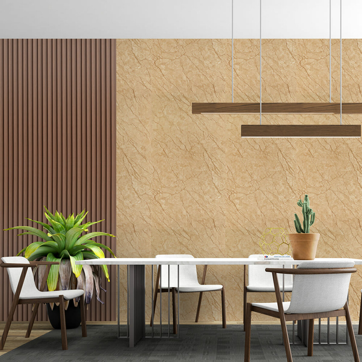 Самоклеящаяся стеновая PET плитка в рулоне 600*3000*2mm SW-00001692 — изображение 7