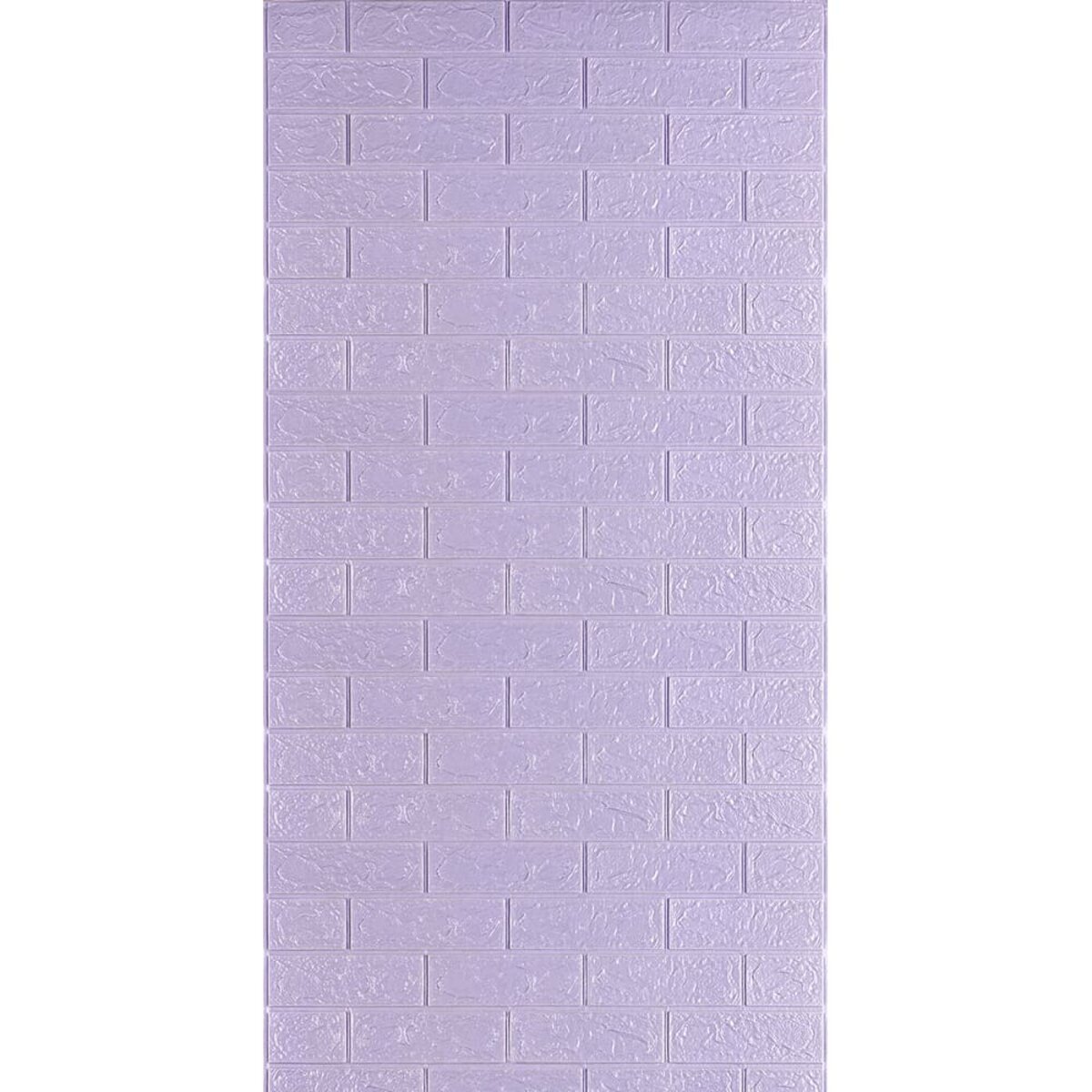 Самоклеющаяся 3D панель под светло-фиолетовый кирпич 3080х700х3мм SW-00001758