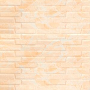 3D панель самоклеющаяся кладка желто-белая 700х770х7мм (039) SW-00000563