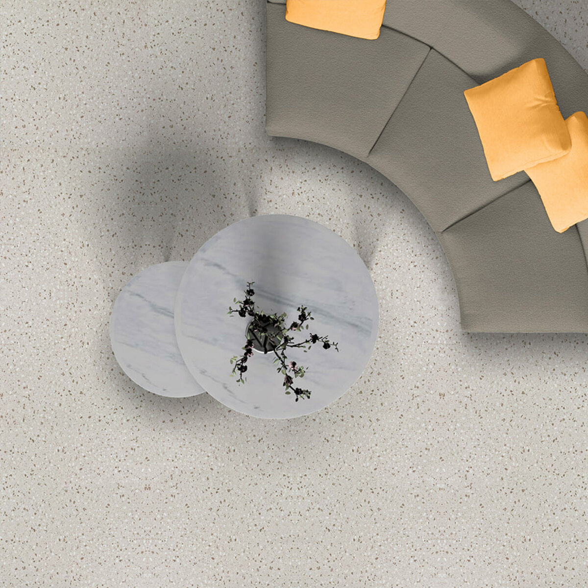 Самоклеящаяся LVT плитка 600*600*1.5mm (D) SW-00001587 — изображение 6