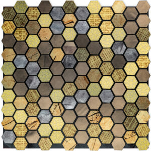 Самоклеющаяся алюминиевая плитка 300х300х3мм SW-00001931 (D)