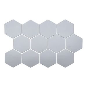 Зеркальный декор акриловый самоклеющийся 150*175мм серебро,12шт(D) SW-00002514