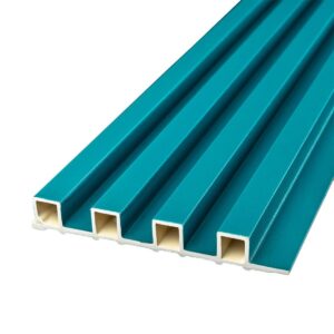 Рейка декоративная WPC стеновая темная бирюза 3000х160х23мм SW-00001863