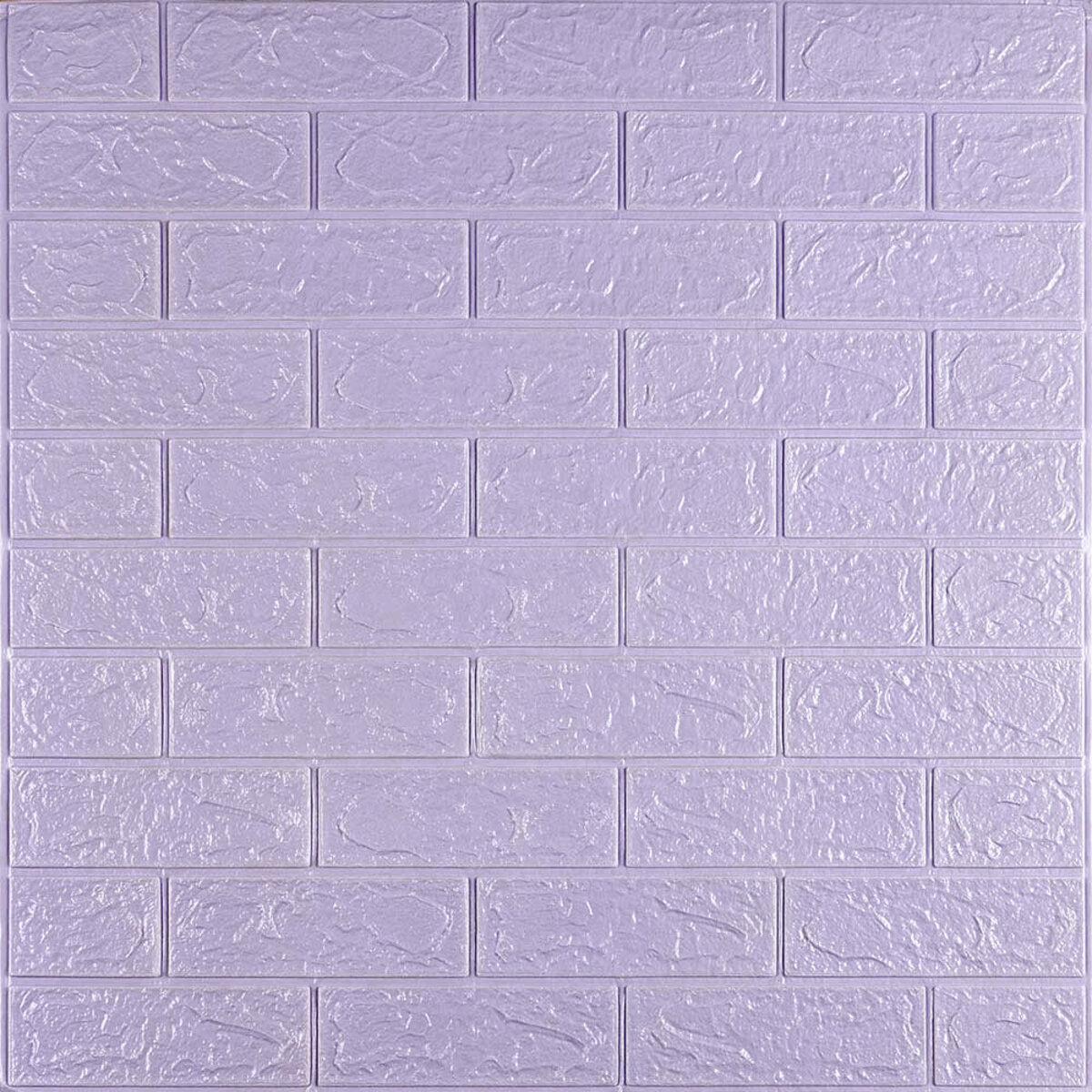 Самоклеющаяся 3D панель под светло-фиолетовый кирпич 3080х700х3мм SW-00001758 — изображение 2