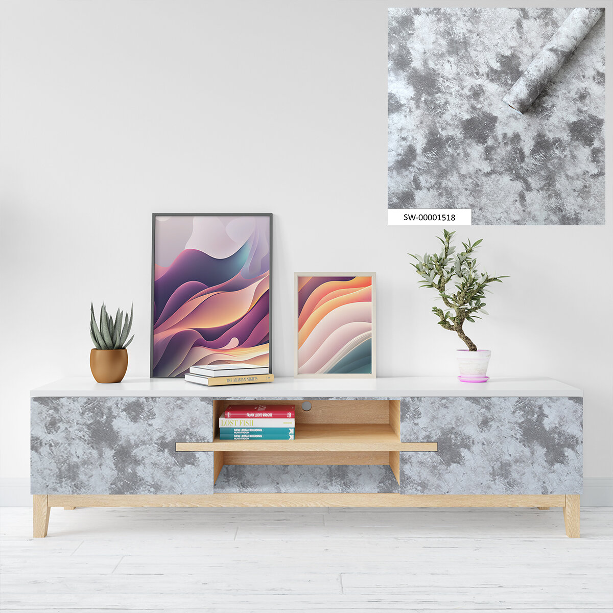 Пленка на самоклейке 90cm*10m (S) SW-00001518 — изображение 8