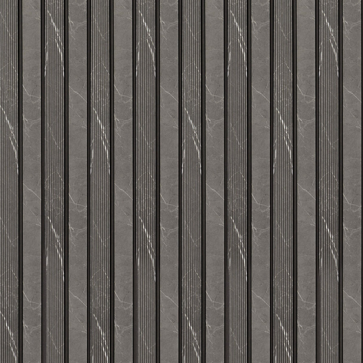 Рейка декоративная PS серый мрамор 2900х120х12мм SW-00001751 — изображение 5