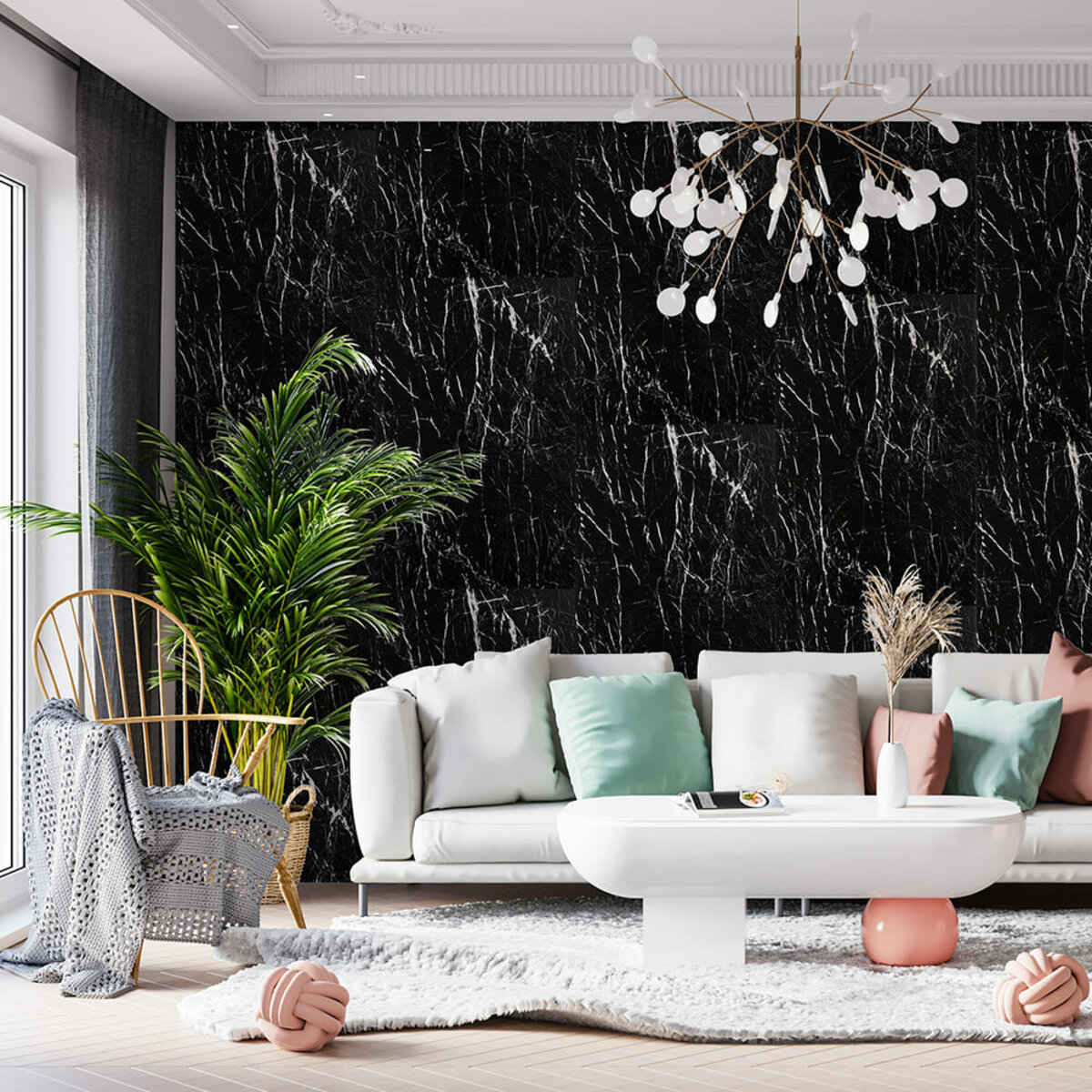 Самоклеящаяся стеновая PET плитка в рулоне 600*3000*2mm SW-00001694 — изображение 7