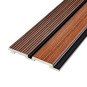 Рейка декоративная PS теплый каштан 2900х120х12мм SW-00001753